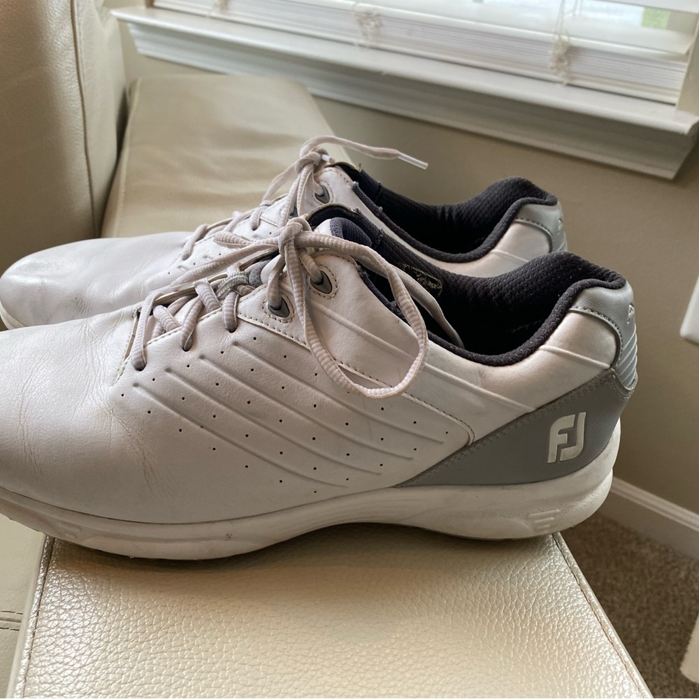 FootJoy Men's White Golf Shoes